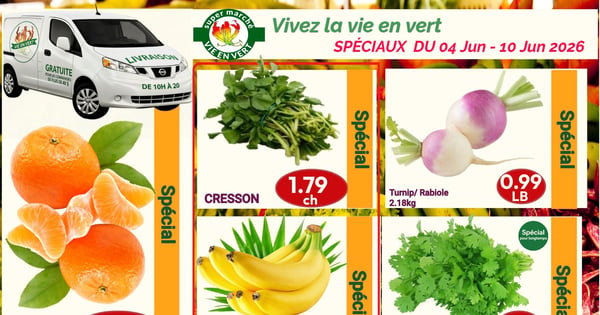 Circulaire Marché Vie en Vert