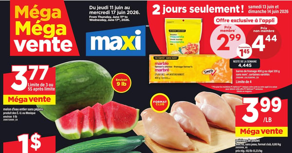 Circulaire Maxi