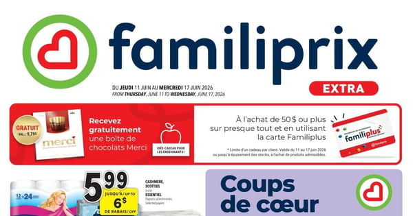 Circulaire Familiprix - Extra