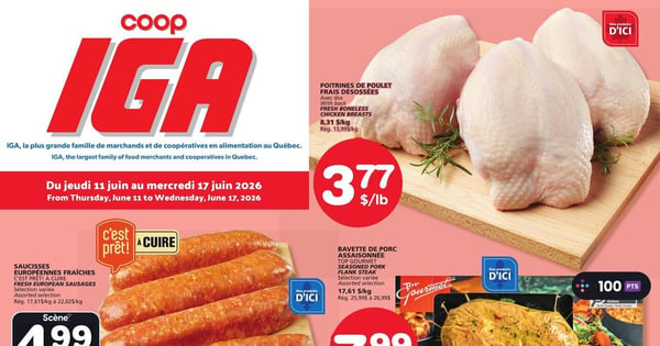 Circulaire IGA Coop - Îles de la Madeleine