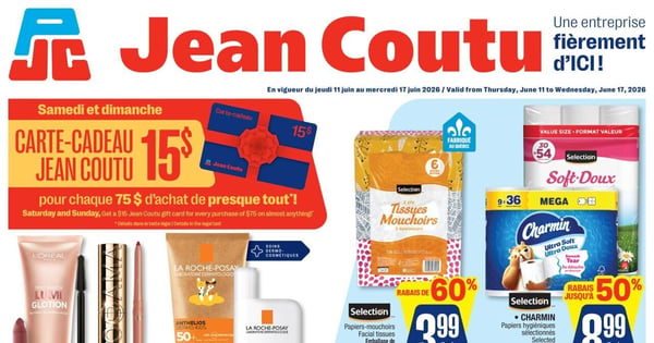 Circulaire Jean Coutu