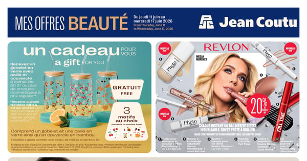 Circulaire Jean Coutu - Mes Offres Beauté