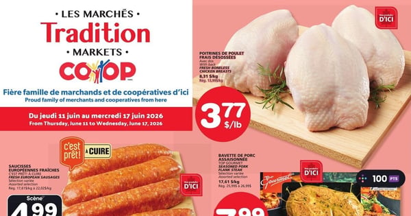 Circulaire Les Marchés Tradition - Nouveau-Brunswick