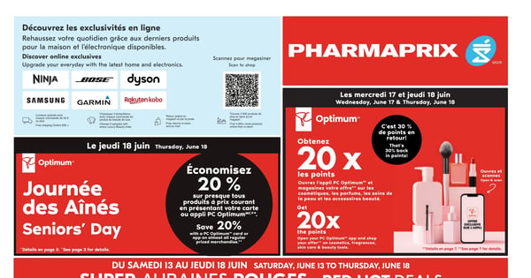Circulaire Pharmaprix