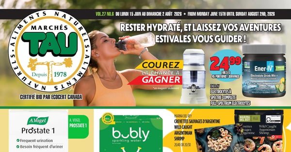 Circulaire TAU Marché d'alimentation Naturelle