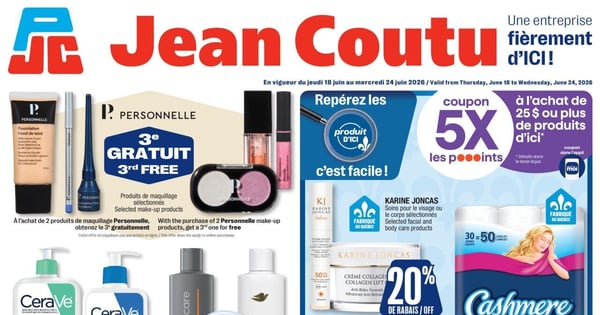 Circulaire Jean Coutu