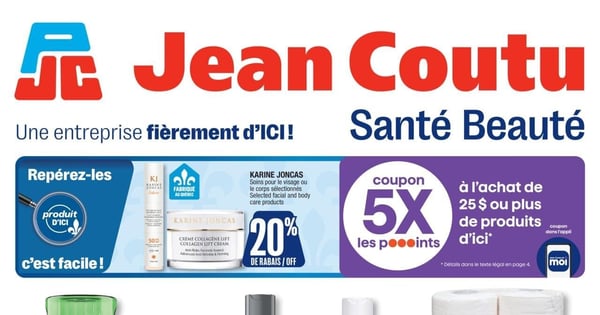Circulaire Jean Coutu - Santé Beauté