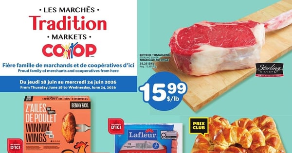 Circulaire Les Marchés Tradition - Nouveau-Brunswick
