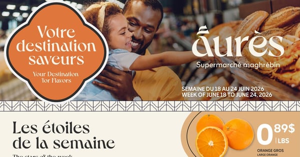 Circulaire Aurès - Supermarché maghrébin