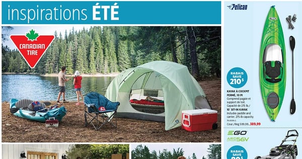 Circulaire Canadian Tire - Inspiration Été