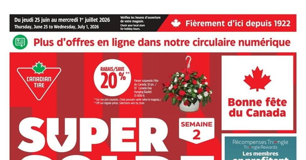 Circulaire Canadian Tire