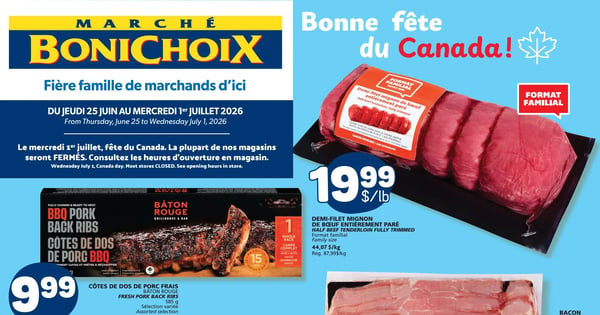 Circulaire Marché Bonichoix