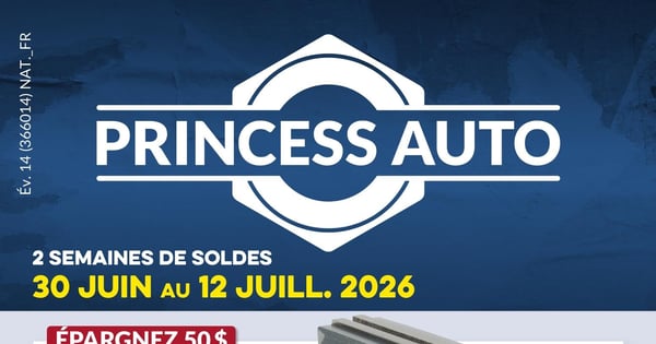 Circulaire Princess Auto