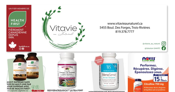 Circulaire Vitavie au Naturel