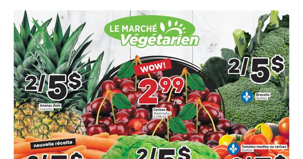 Circulaire Marché Végétarien