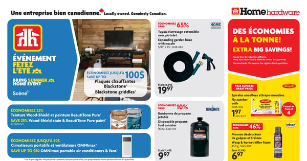 Circulaire Home Hardware