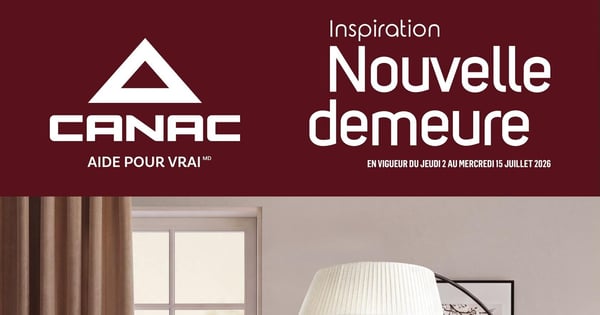 Circulaire Canac - Nouvelle demeure