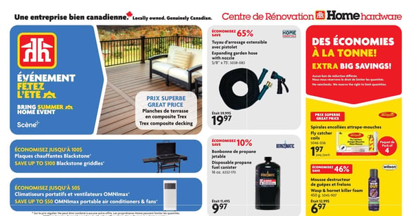 Circulaire Home Hardware - Centre de Rénovation