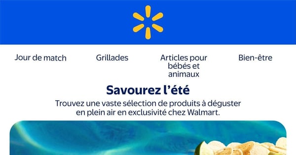Circulaire Walmart - Savourez l'été