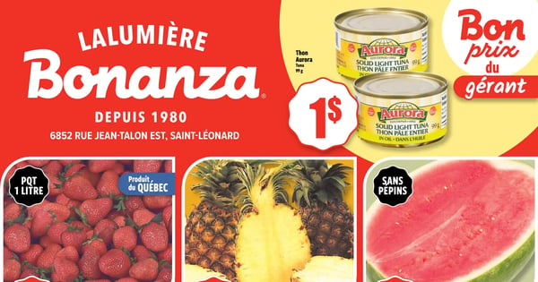 Circulaire Bonanza