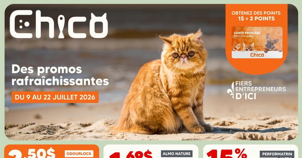 Circulaire Chico Boutique d'Animaux