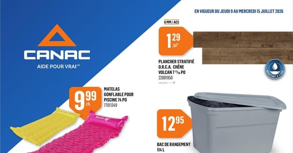 Circulaire Canac