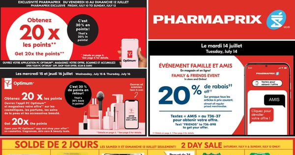 Circulaire Pharmaprix