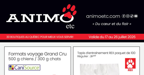 Circulaire Animo etc