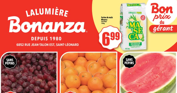 Circulaire Bonanza