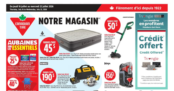 Circulaire Canadian Tire