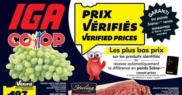Circulaire IGA Coop Nouveau Brunswick