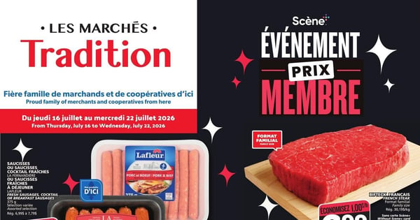 Circulaire Les Marchés Tradition
