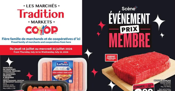 Circulaire Les Marchés Tradition - Nouveau-Brunswick