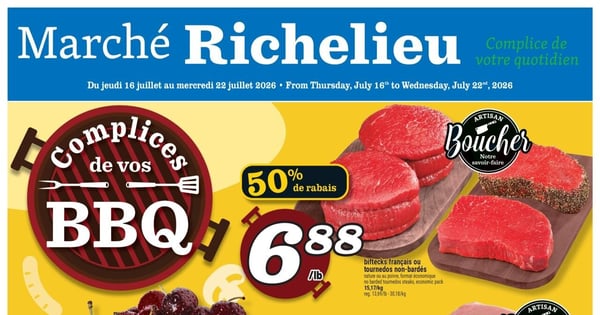Circulaire Marché Richelieu