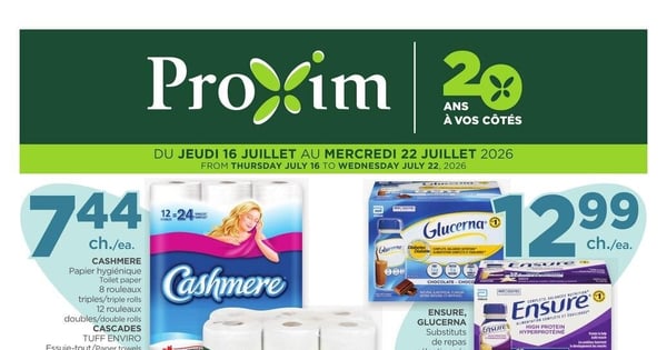 Circulaire Proxim