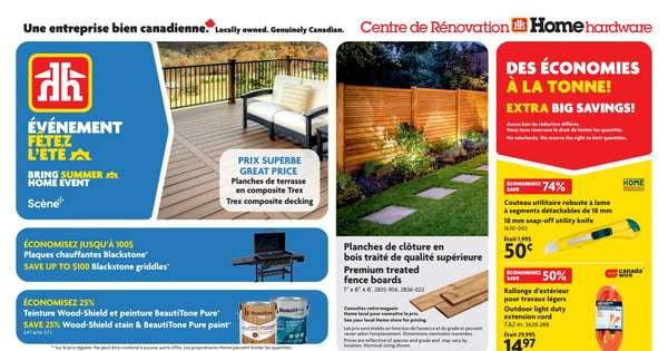 Circulaire Home Hardware