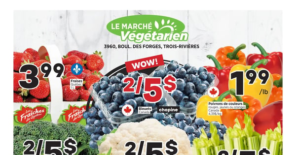 Circulaire Marché Végétarien