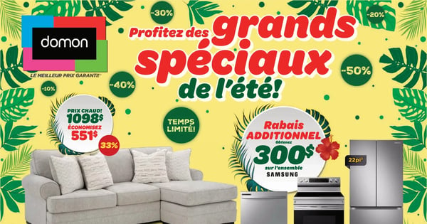 Circulaire Meubles Domon