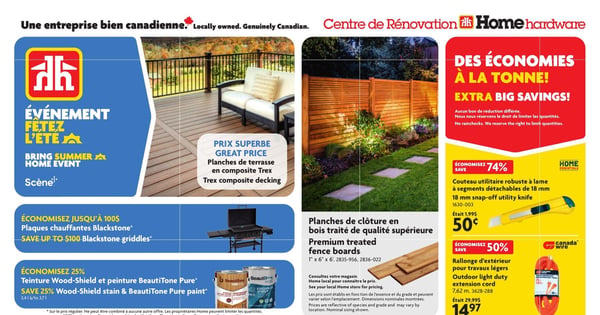 Circulaire Home Hardware - Centre de Rénovation