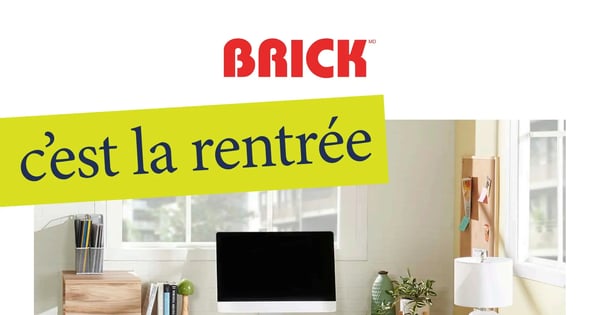 Circulaire Brick - C'est la Rentrée