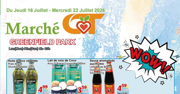 Circulaire Marché C & T - Greenfield Park