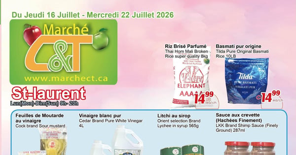 Circulaire Marché C & T - St-Laurent