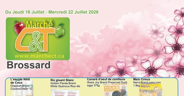 Circulaire Marché C & T - Brossard