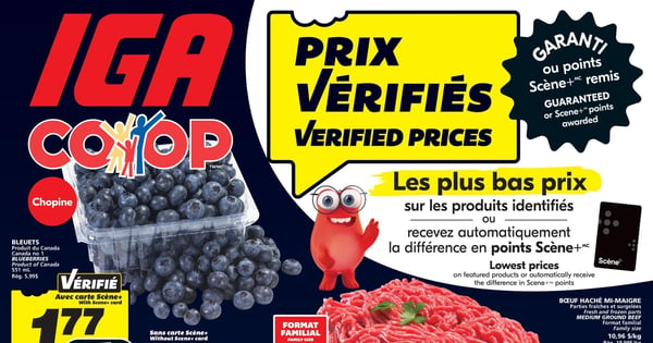 IGA Nouveau-Brunswick - Circulaire Hebdomadaire