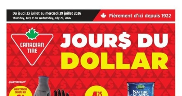 Circulaire Canadian Tire