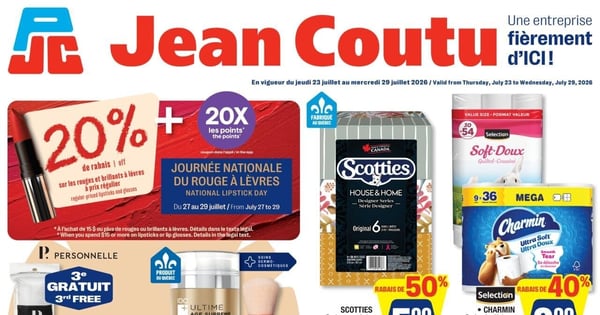Circulaire Jean Coutu