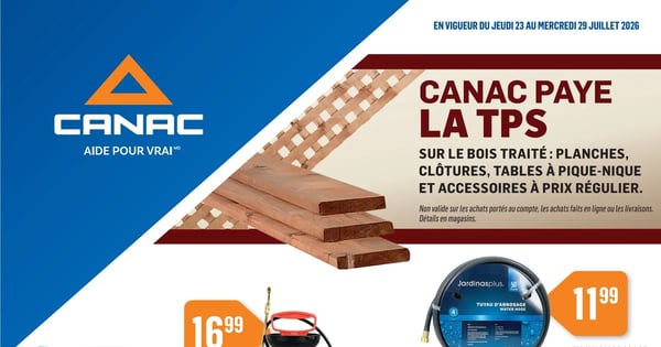 Circulaire Canac