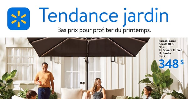 Circulaire Walmart - Tendance Jardin