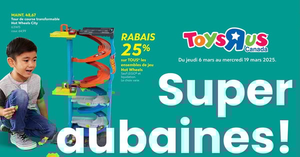 Circulaire Toys "R" us