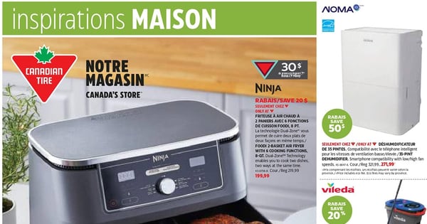 Circulaire Canadian Tire - Inspirations Maison